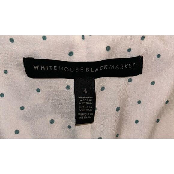 White House Black Market Size 4 Floral Chiffon Layered‎ Sleeveless Blouse - Picture 8 of 9